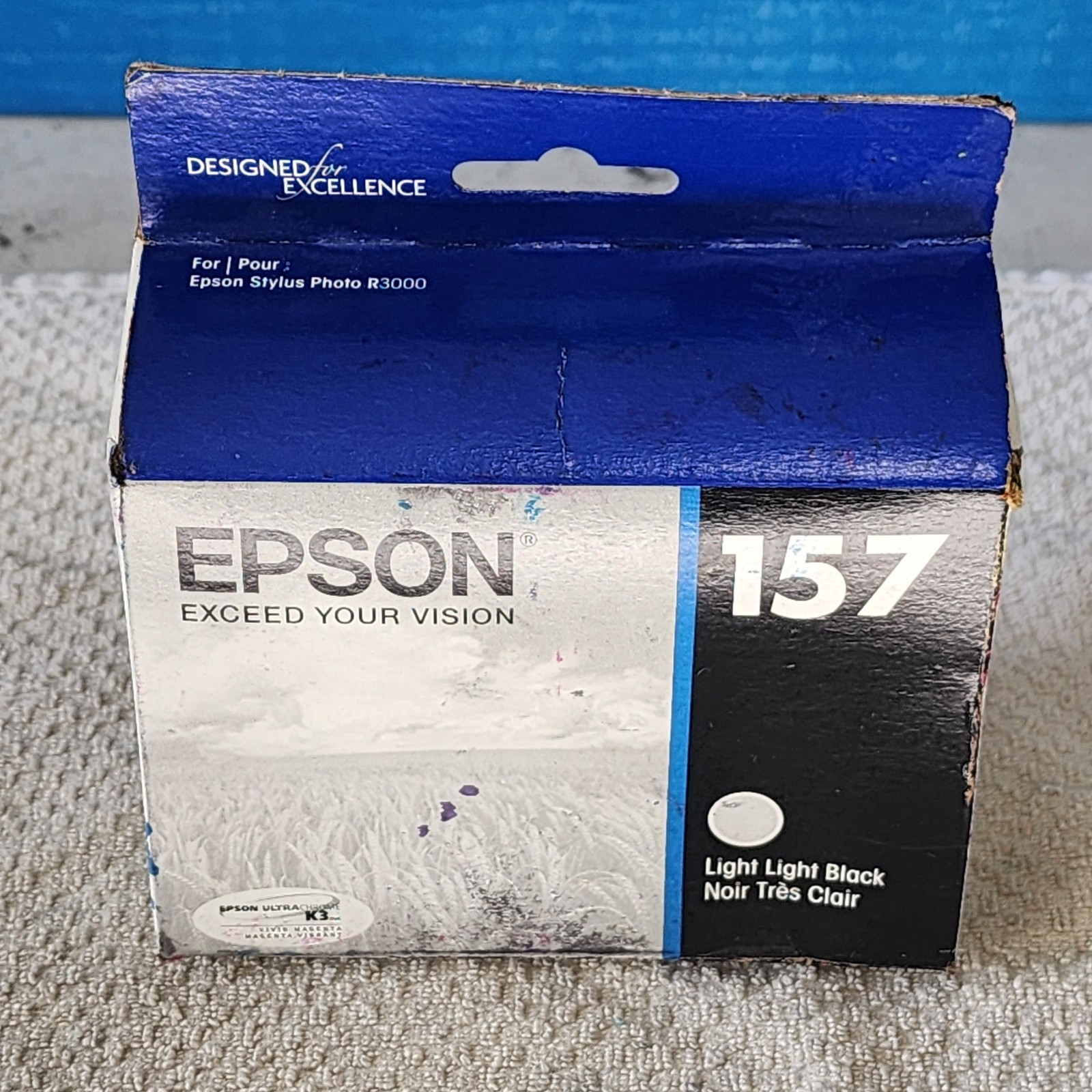 Epson T157920 157 Light Light Black Ink Cartridge Genuine Sealed Box 2023