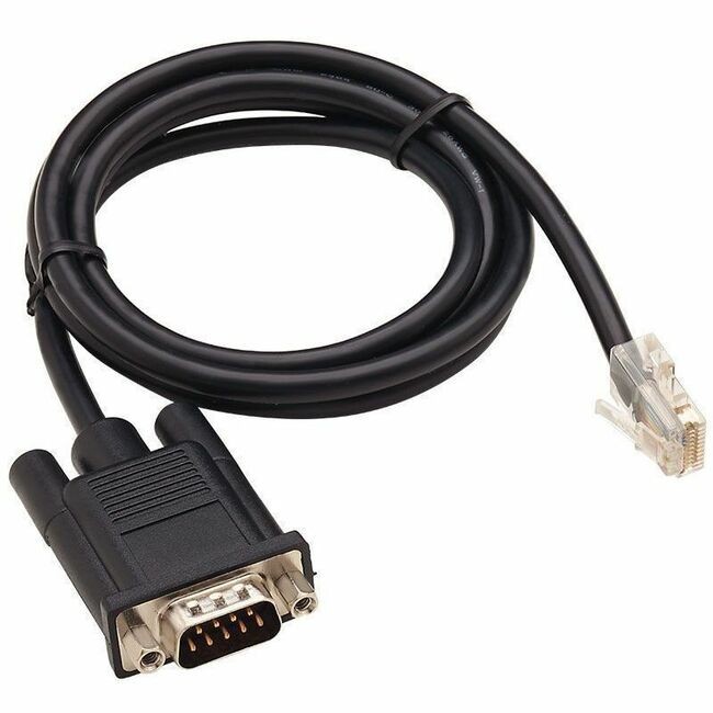 Digi RJ-45 to DB-9 Male Crossover DCE Cable, 4ft 76000264