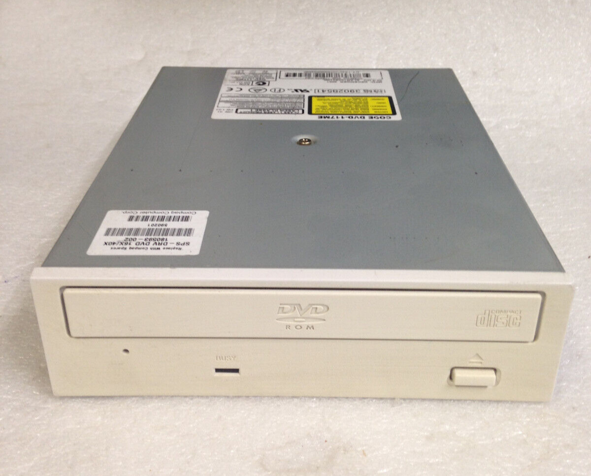 Compaq DVD-117ME  Internal IDE CD/DVD-ROM  180593-002 DRIVE