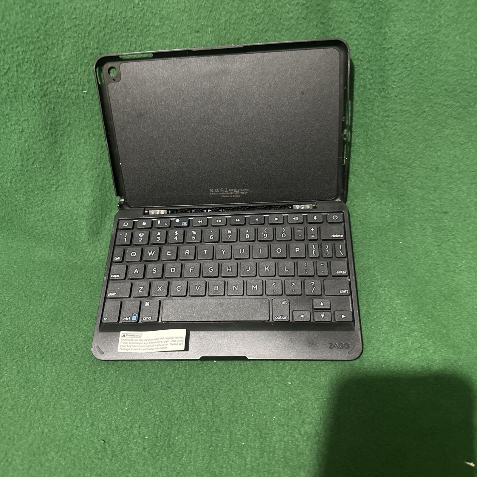 ZAGG ZAGGKEYS MINI 9 BLUETOOTH KEYBOARD CASE FOR IPAD MINI - FOLBSLBLK103