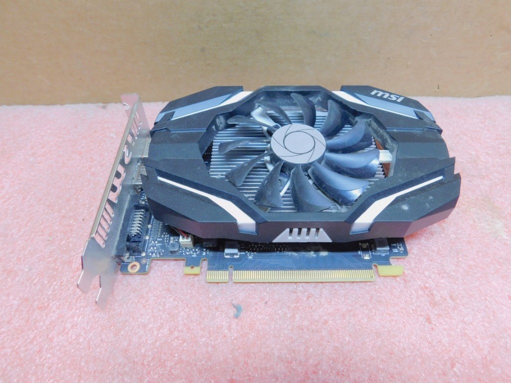 MSI GeForce GTX1050 OC PCIe 2GB GDDR5 Video Card