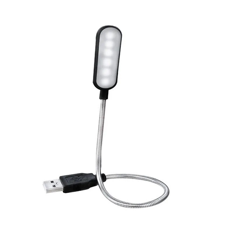 Mini USB LED Light Flexible Reading Portable Lamp Night Light for Laptop