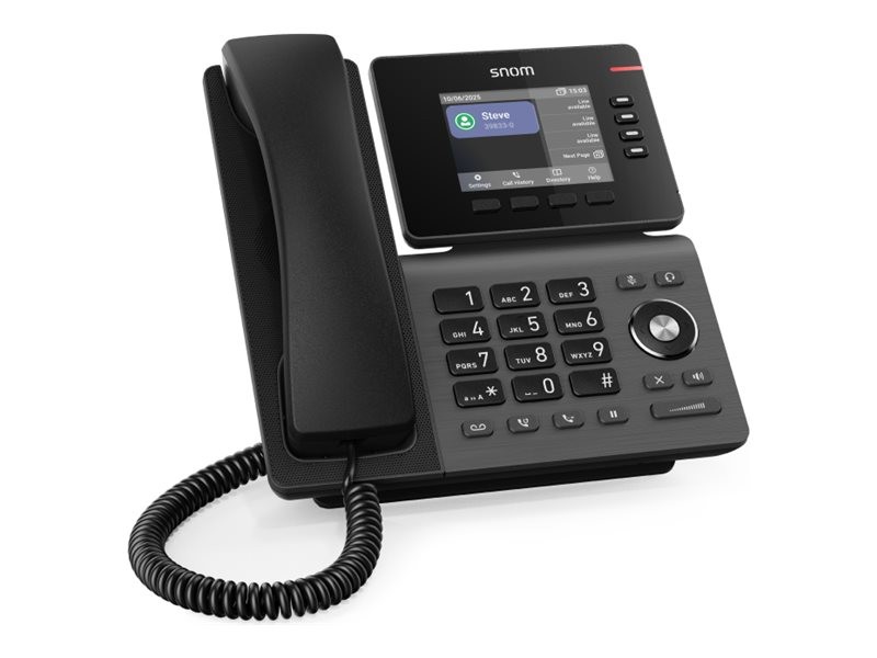 snom D810W VoIP phone with caller ID IEEE 802.11a/b/g/n/ac 4737