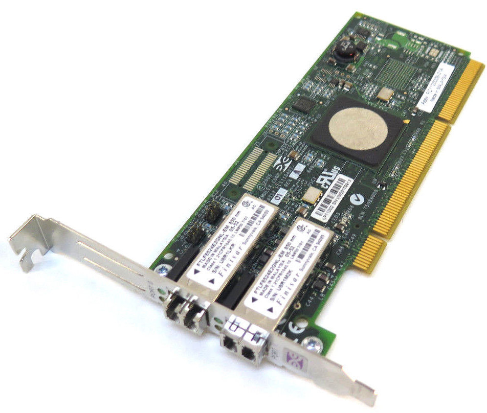 Emulex LP11002 Dual Channel LC 4Gb/s Fibre PCI-X 2.0 HBA Network Adapter