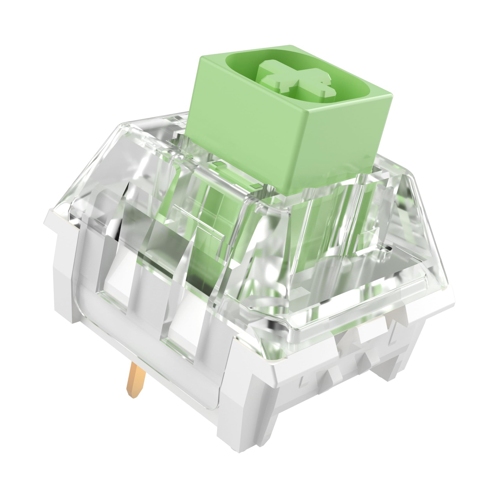 36 PCS Kailh Box Jade Switches Mechanical Keyboard 3Pin 50gf Clicky Lubed