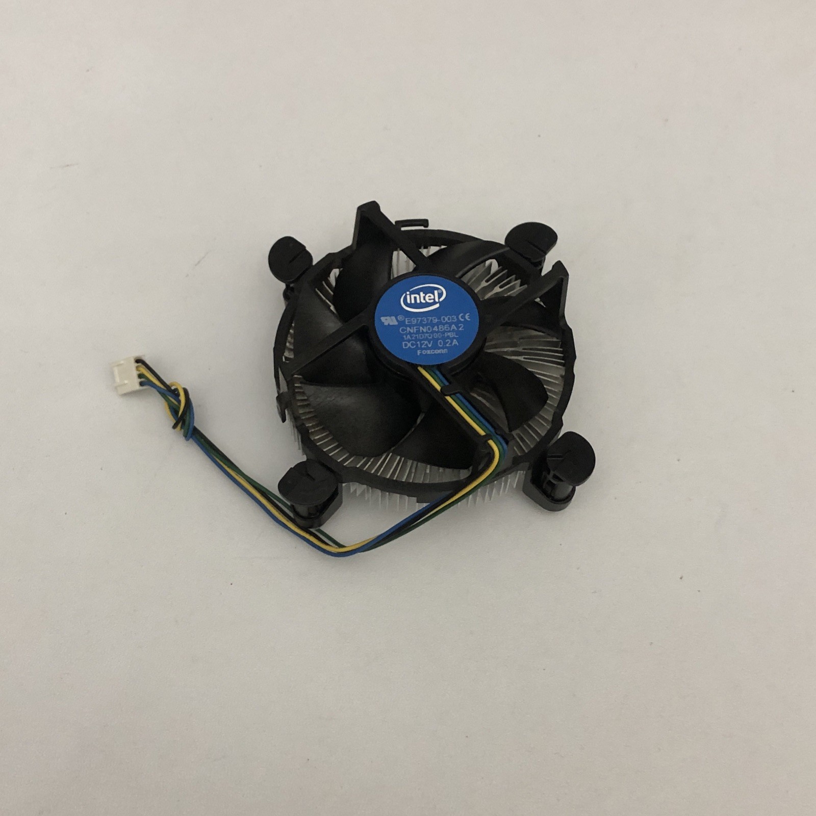 Genuine Intel CPU Heatsink Socket  1150 1151 1155 Fan Cooler 4- Pin E97379-003 .
