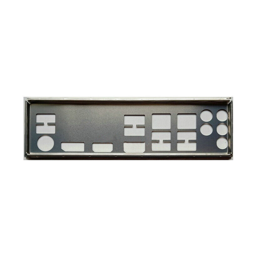 For ASRock Z370M-ITX/ac Shield I/O IO Rear Baffle Backplate Motherboard