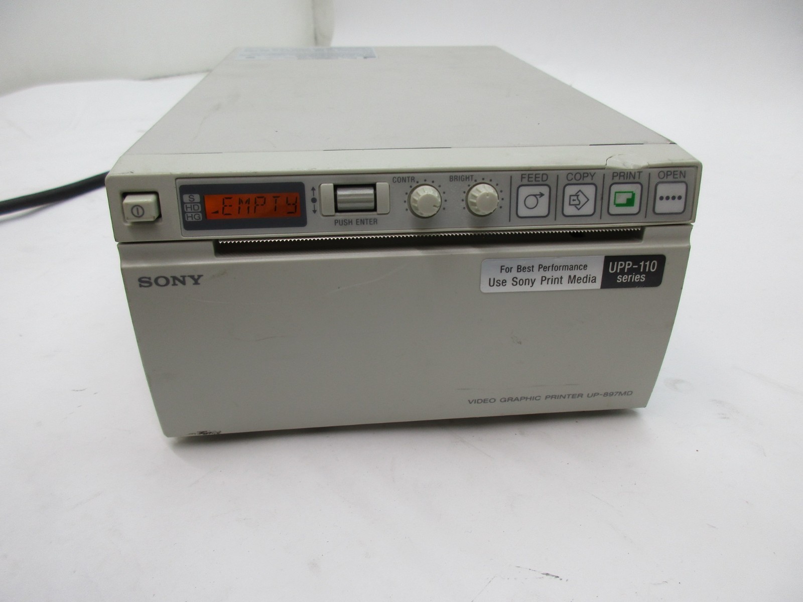 SONY UPP-110 SERIES MEDICAL VIDEO GRAPHIC PRINTER UP-897MD T5-A2