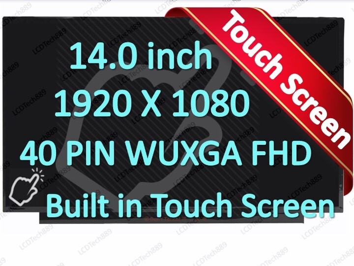NEW 14" MATTE AG IPS FHD ON-CELL TOUCH SCREEN AUO AU OPTRONICS B140HAK02.5 ACER