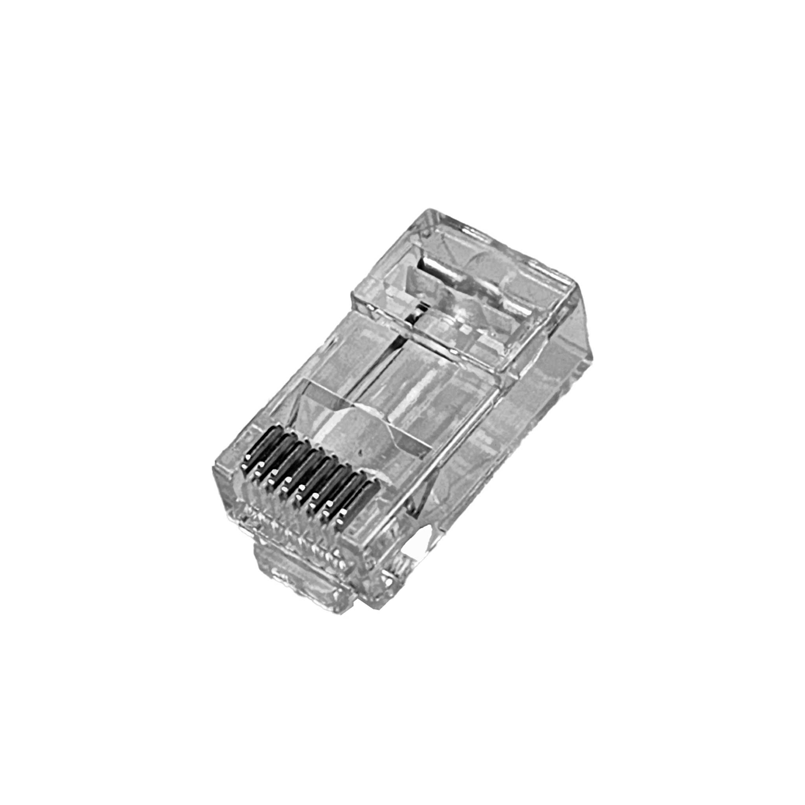 CAT6/CAT6A Extra Large RJ45 8P8C Pass Through Modular Plug connector, 100pcs