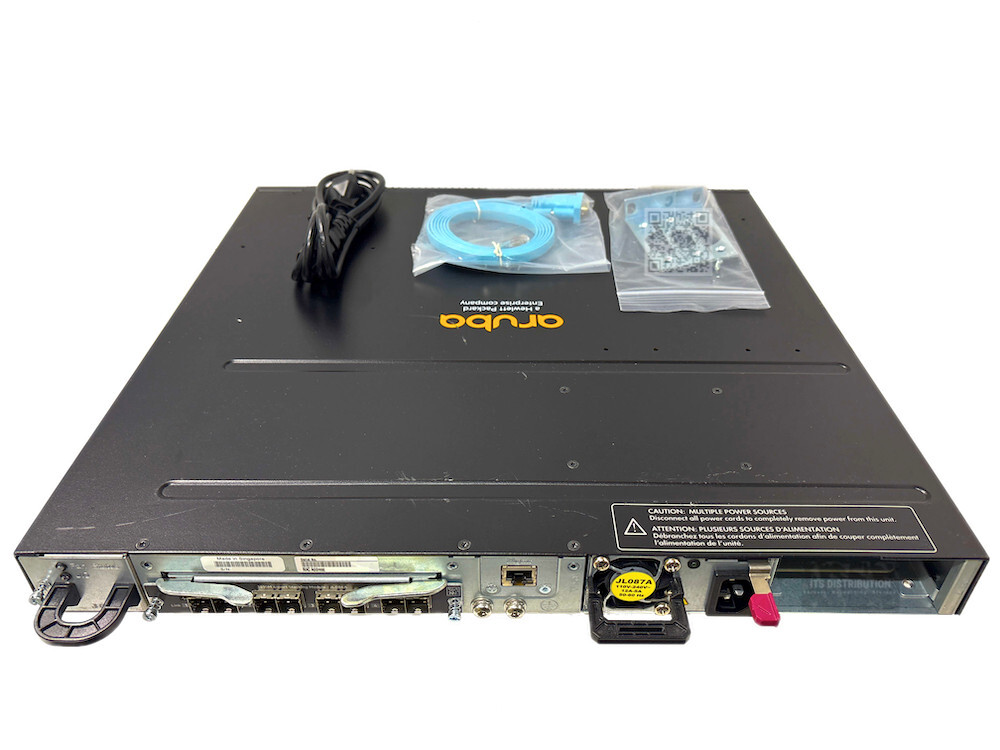 JL074A I BUNDLE HPE Aruba 3810M 48G PoE+ 1-Slot Switch JL087A PSU JL084A Module