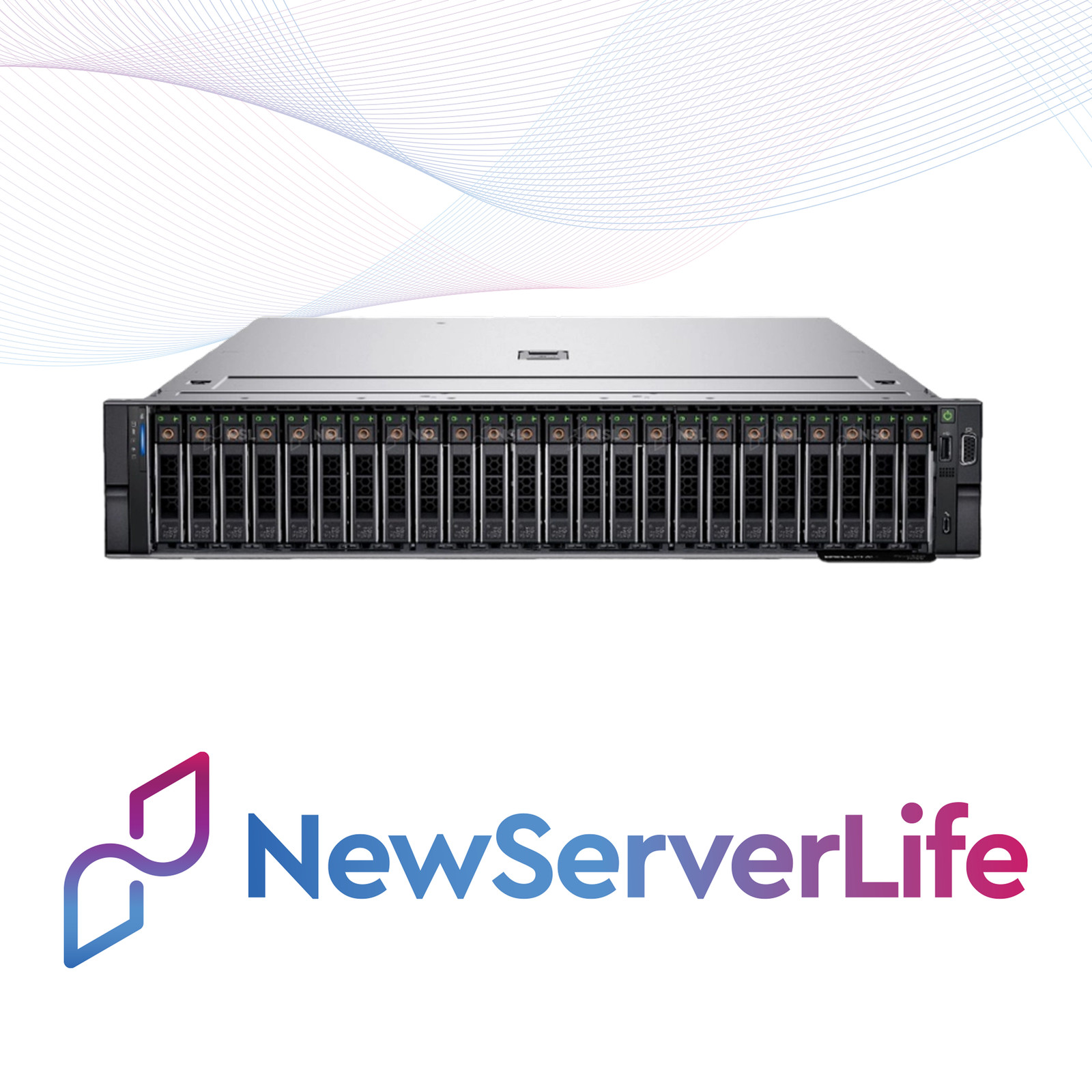 DELL R750 16SFF 8NVME 2x Platinum 8380 2.3GHz =80C 128GB HBA355i 4x1Gb Server