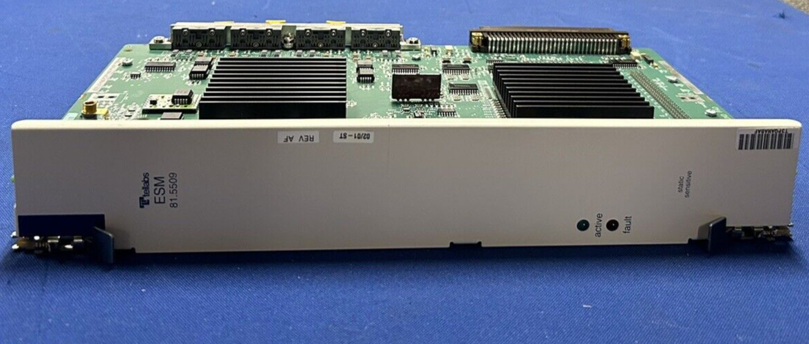 Tellabs Titan-5500 ESM 81.5509 End Switching Module T3PQAMABAF🟦