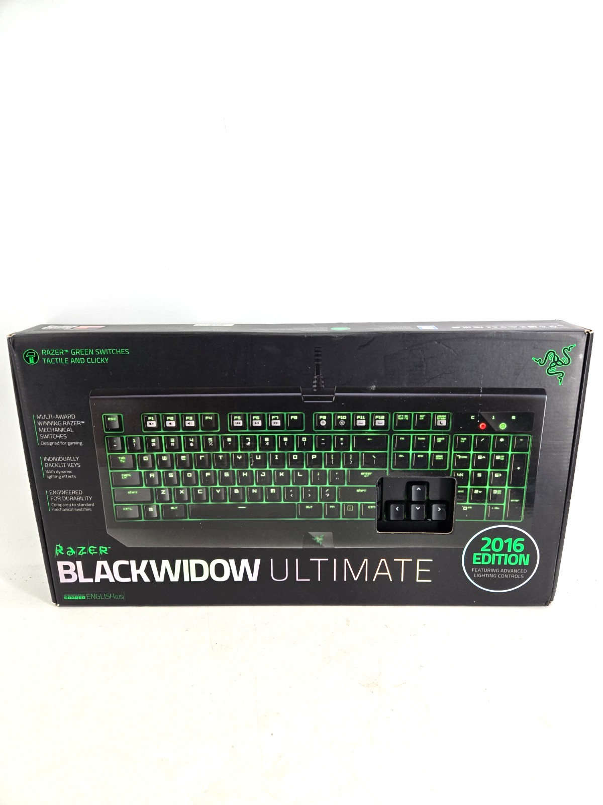 Razer - BlackWidow Ultimate 2016 Edition Wired Keyboard