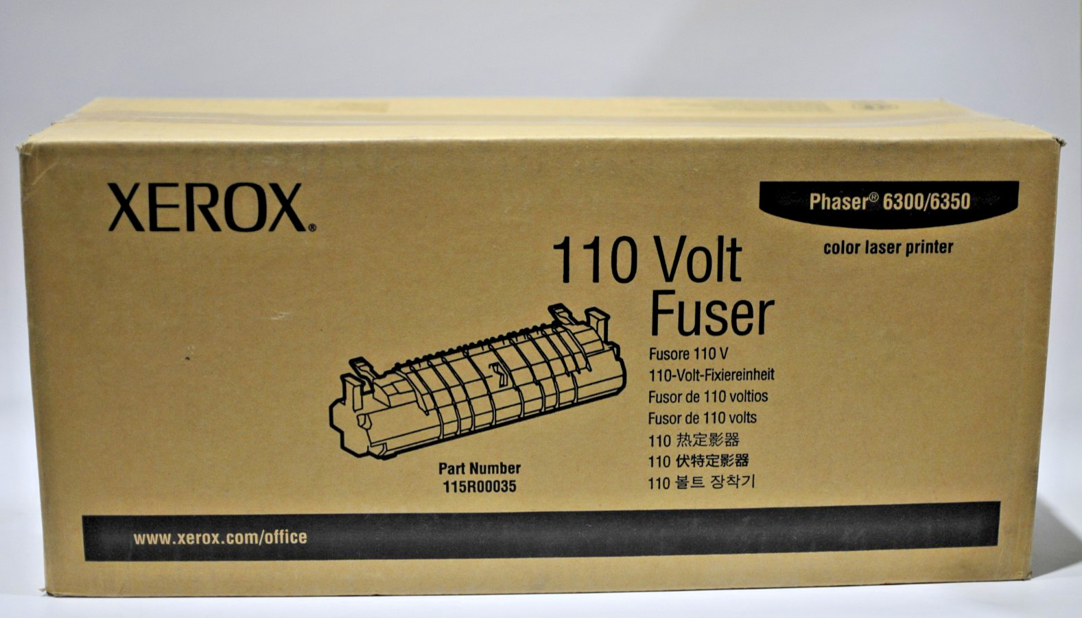 Genuine Xerox 115R00035 115R35 Fuser Phaser 6300 6350 OEM