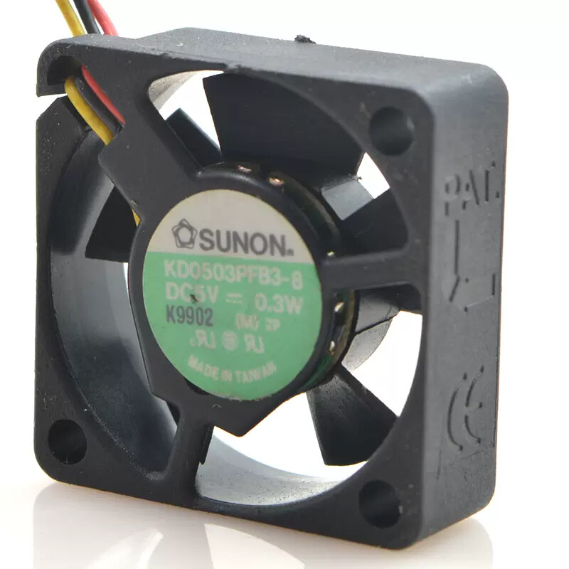 SUNON Cooling Fan  KD0503PFB3-8 5V 0.3W 3010 30x30x10mm 1.2"x1.2"x0.4"