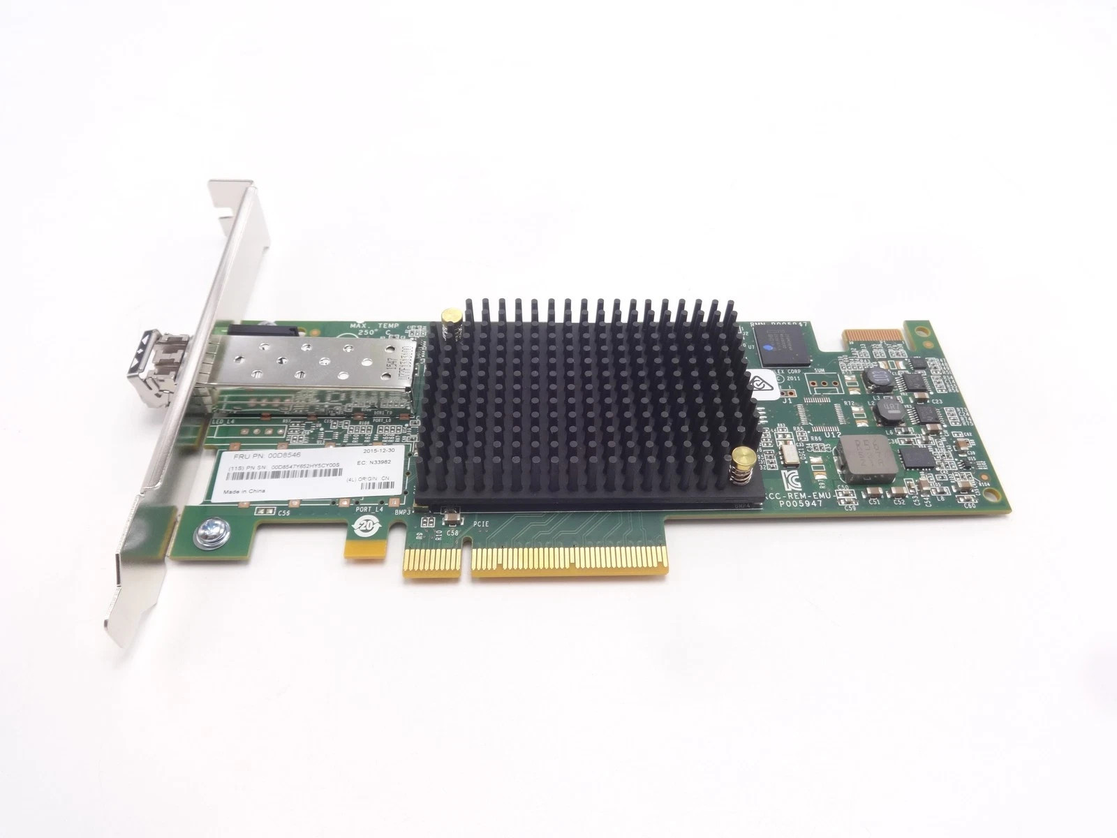Lenovo 00D8546 Emulex 16GB Single Port Fibre Channel Full Height