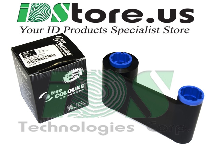Genuine Zebra 800015-101 iSeries™ Black (K) Monochrome Ribbon - 1000 Prints
