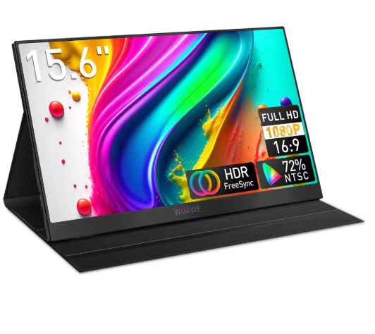 15.6 Inch Portable Monitor | Multi Compatibility | Laptop, PC, Console