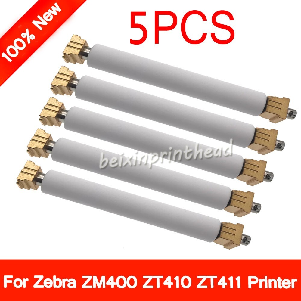 5x P1058930-080 Liner Platen Roller Maintenance Kit For Zebra ZM400 ZT410 ZT411