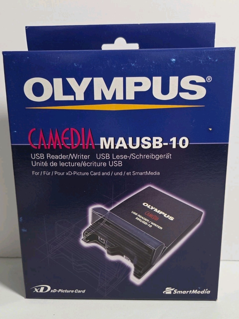 Olympus Camedia MAUSB-10 USB Reader Writer for xD-Picture Card New And Sealed 
