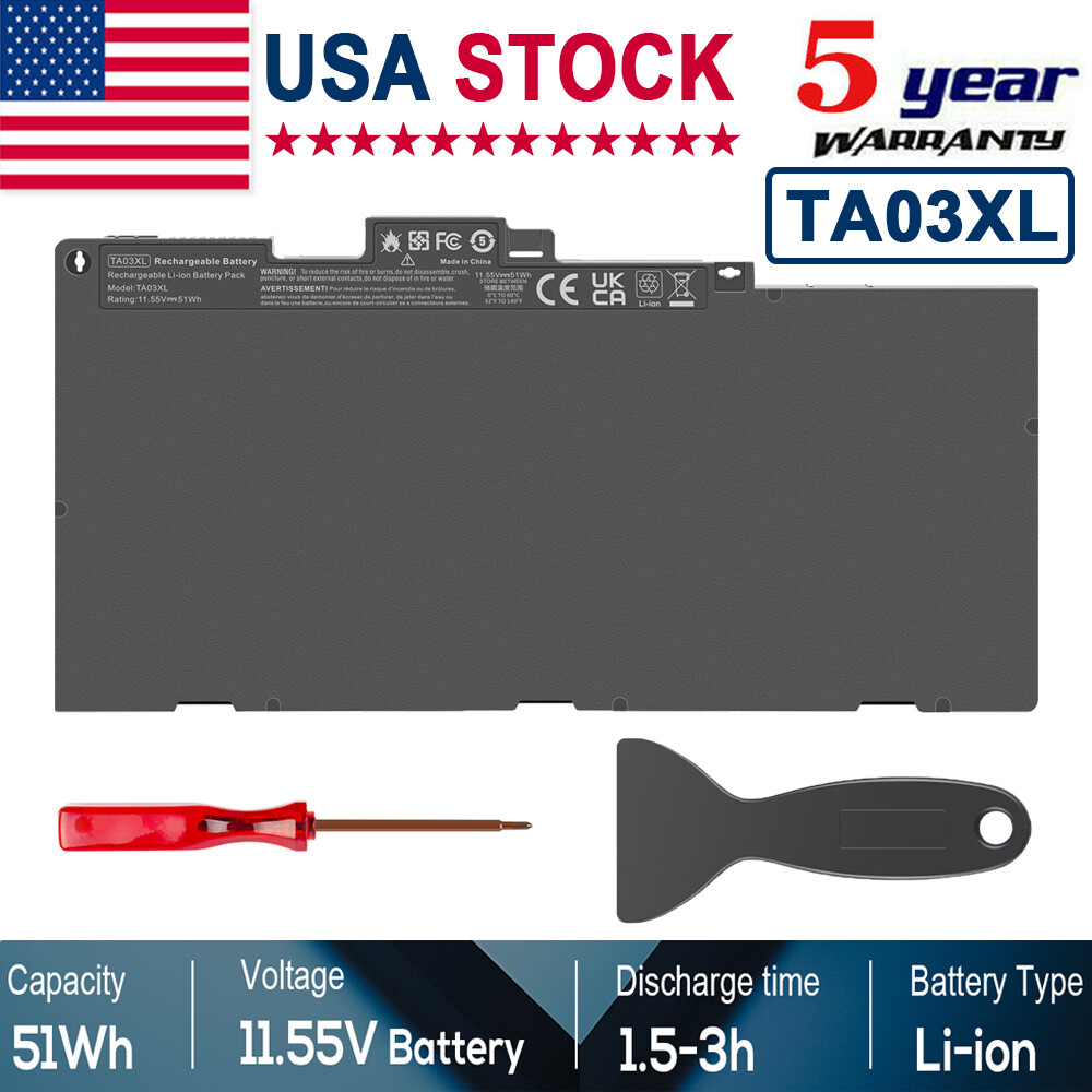 51Wh Battery For HP EliteBook 745 G3 755 G4 840 G2 854108-850 854047-271 TA03XL