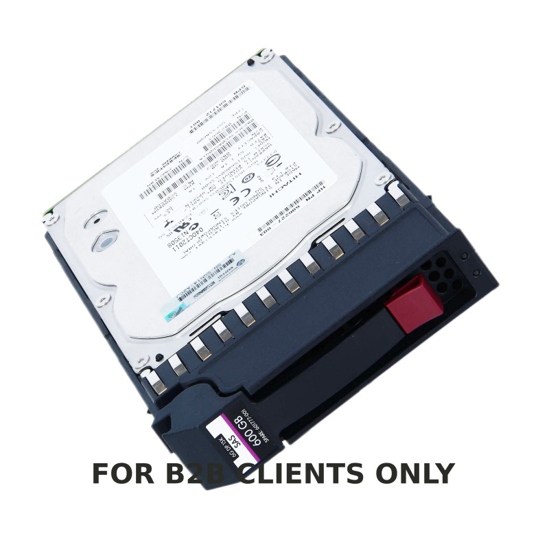 601777-001 HP HDD 600GB 6G DP 15K SAS 3.5" LFF