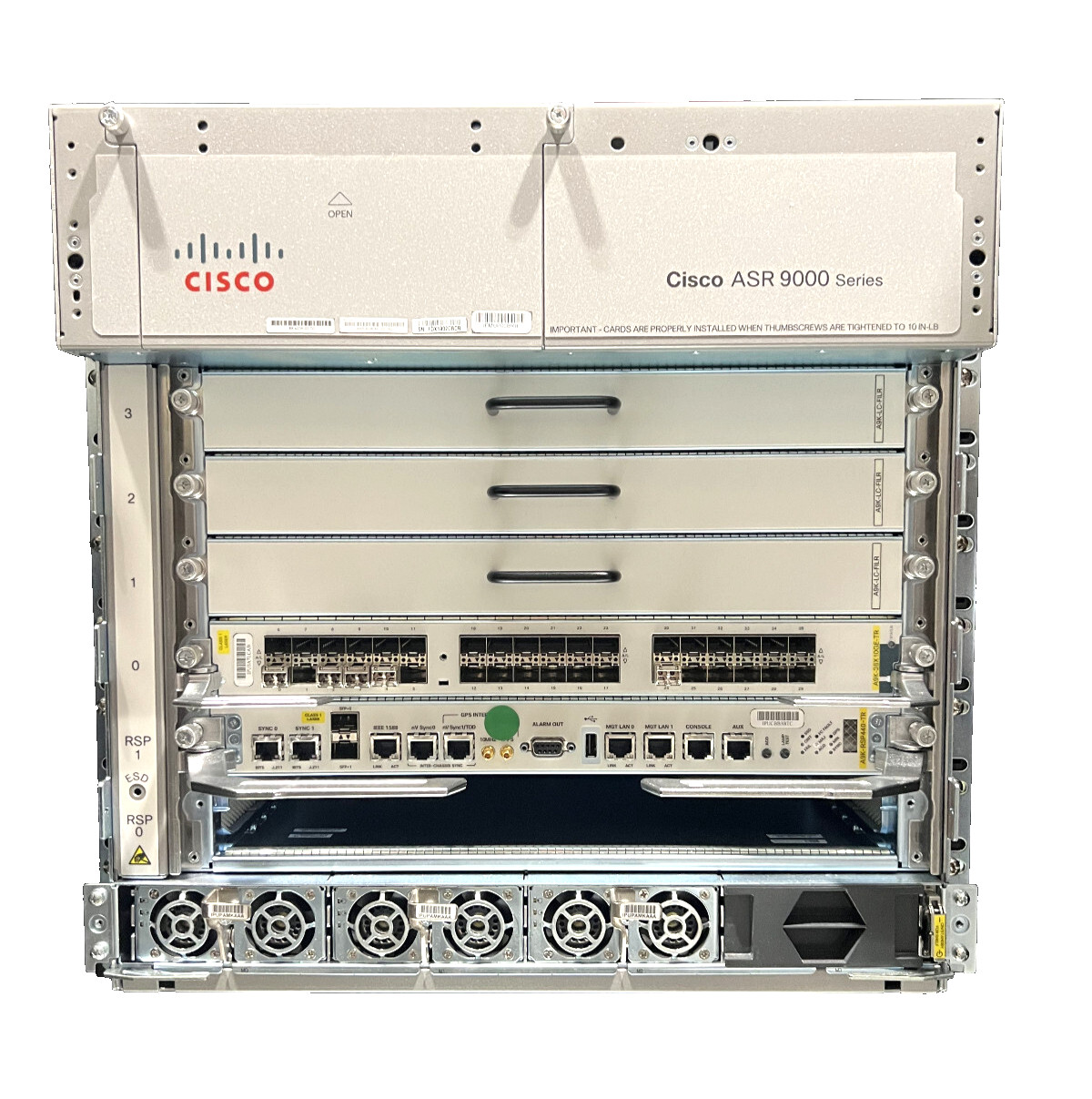 Cisco ASR9006-AC-V2 Router A9K-RSP440-TR Tested Working