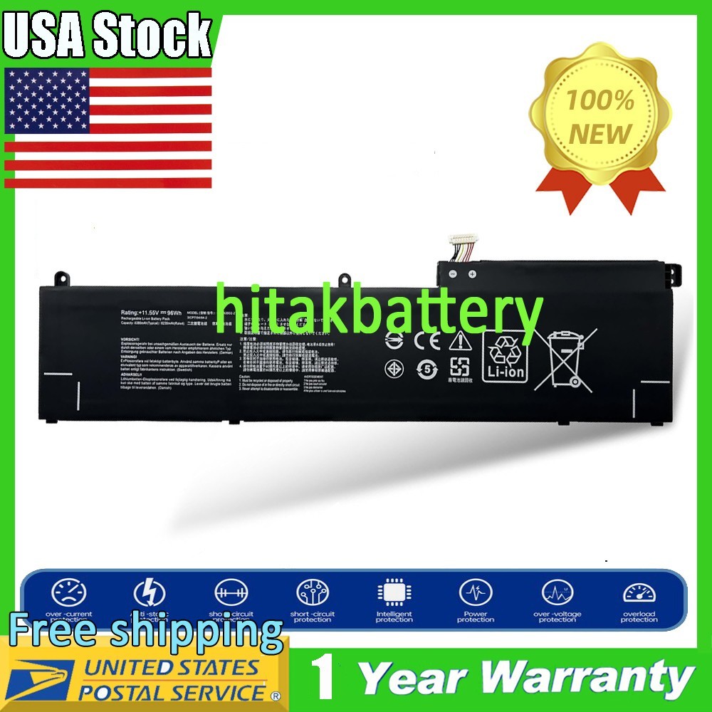 C32N2002-2 Battery for Asus ZenBook Pro 15 Flip OLED series 3ICP7/54/64-2 96Wh