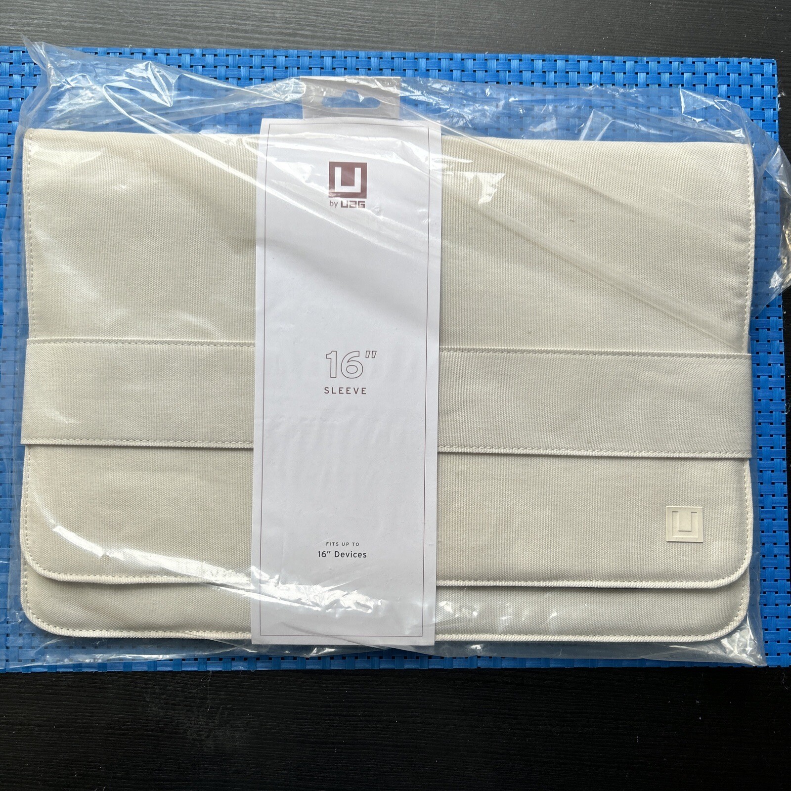 GENUINE U by UAG - 16" Tablet Sleeve -Fits up to 16" Devices -Marshmallow Cream
