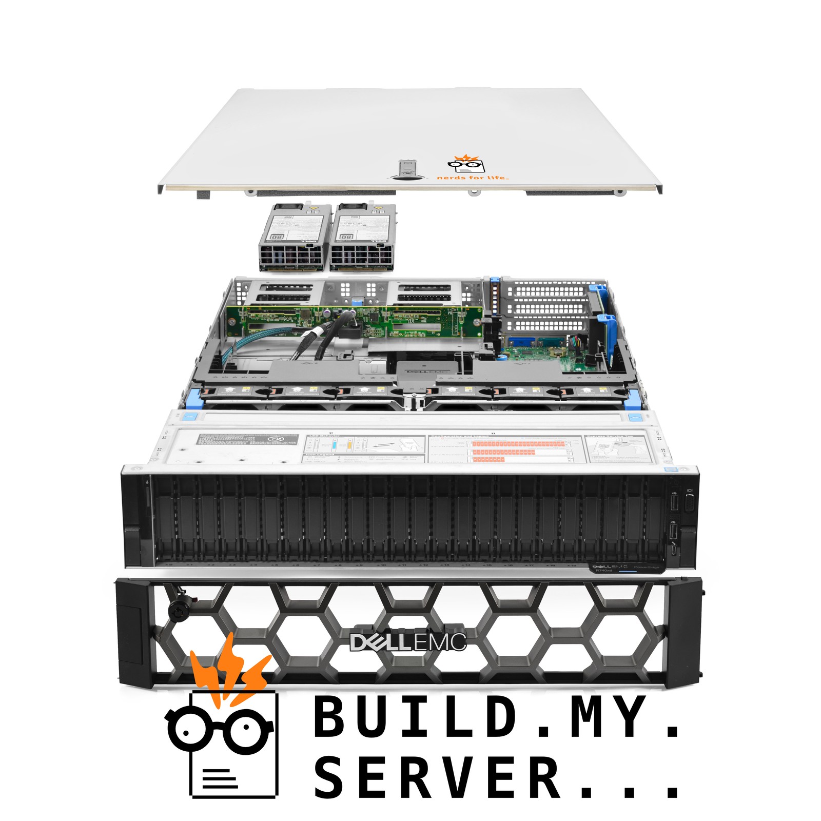 Dell VxRail P570F 24-Bay Server Host 3.60Ghz 16-Core 384GB RAM + M10 GPU