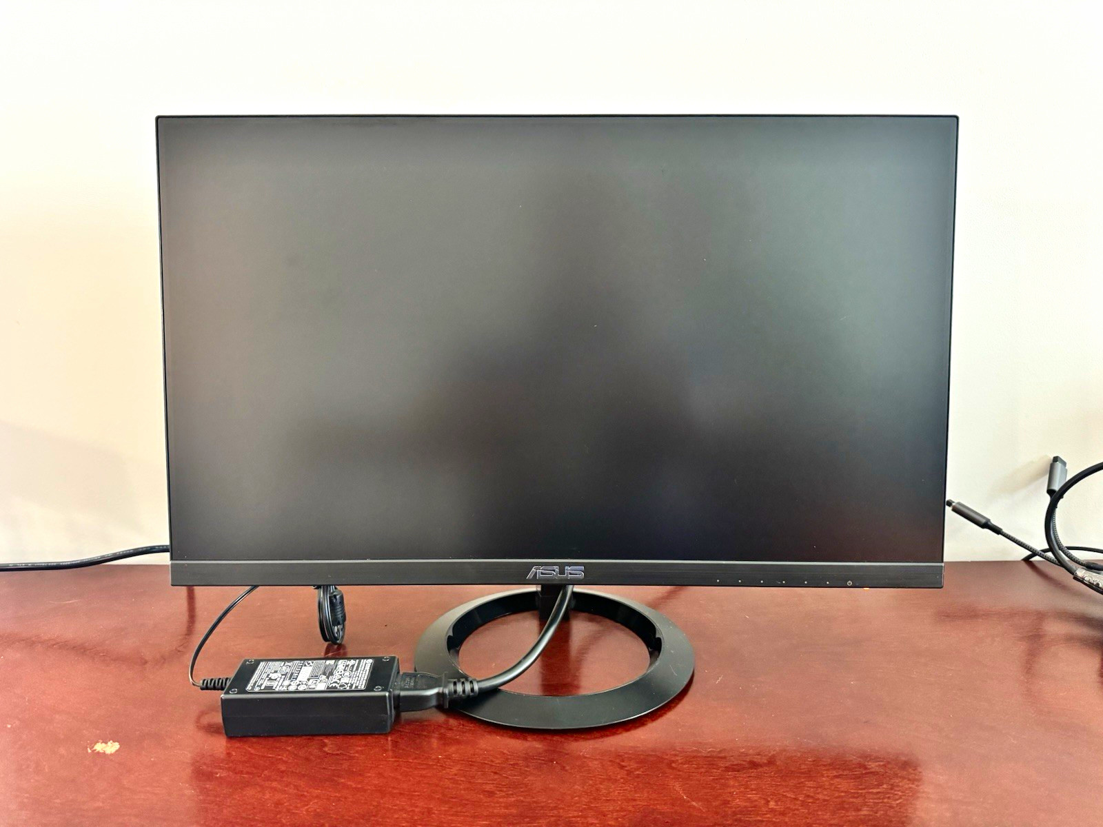 ASUS VZ249HE 24" LCD Monitor FHD 1920x1080 HDMI VGA Widescreen Black with cord