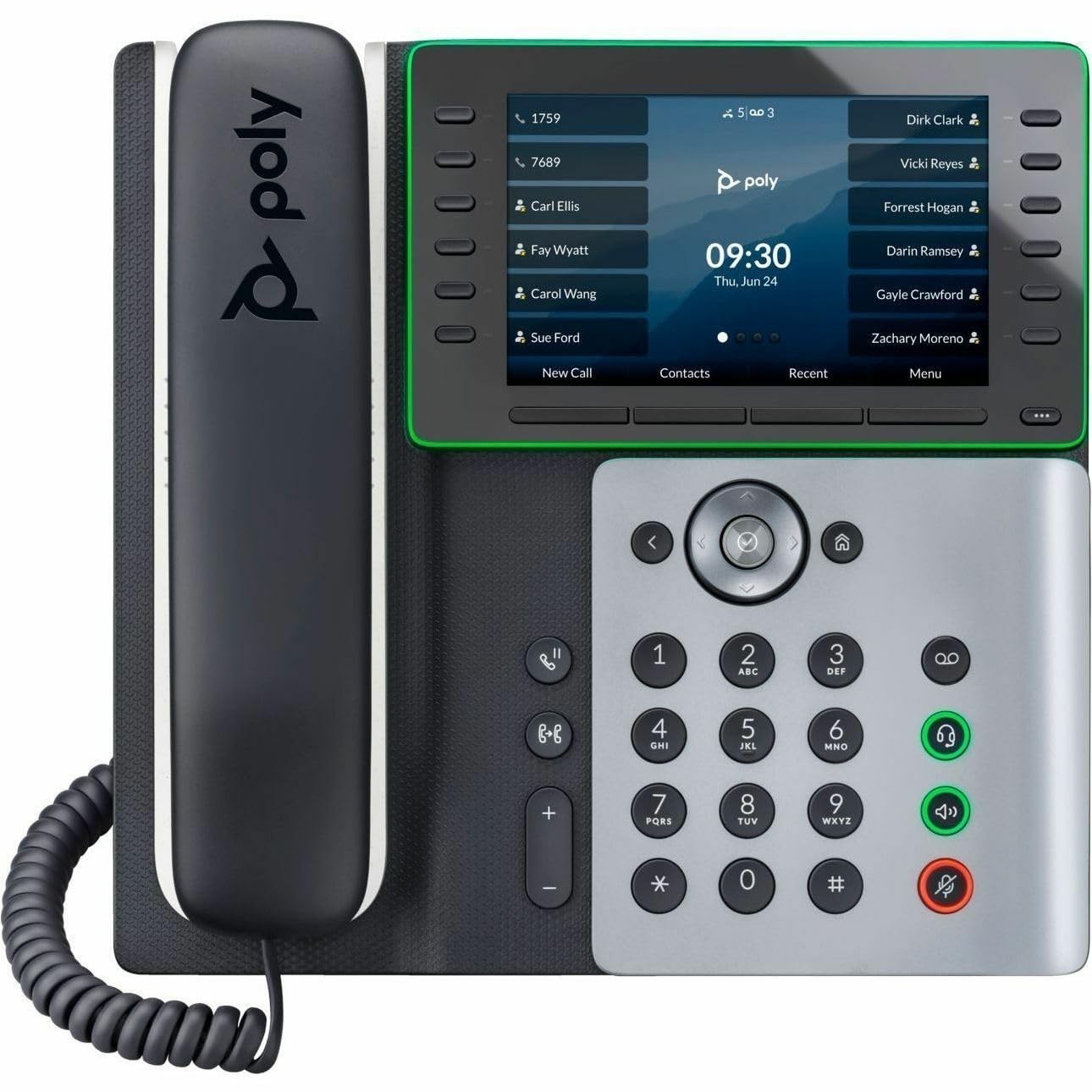 Poly Edge E550 IP Phone - PoE - Multi Line -  New In Box - READY TO SHIP
