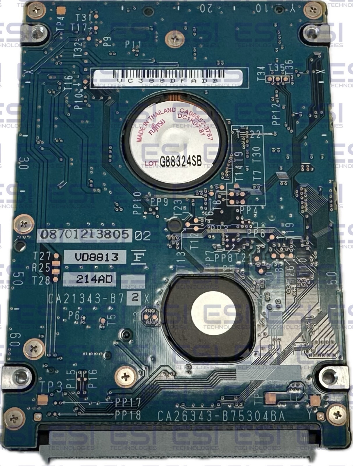 FUJITSU Model MHW2040AT Part Number - CA06821-B104 , SKUE28