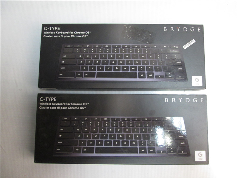 BRYDGE C-TYPE Wireless Keyboard USB-C Rechargeable Tested Lot of 2