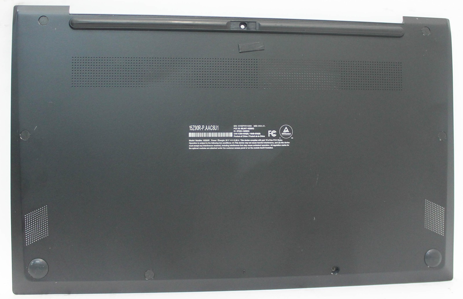 15Z90R-BASE-B LG GRAM BOTTOM BASE COVER 15Z90R-P.AAC6U1 "GRADE B"
