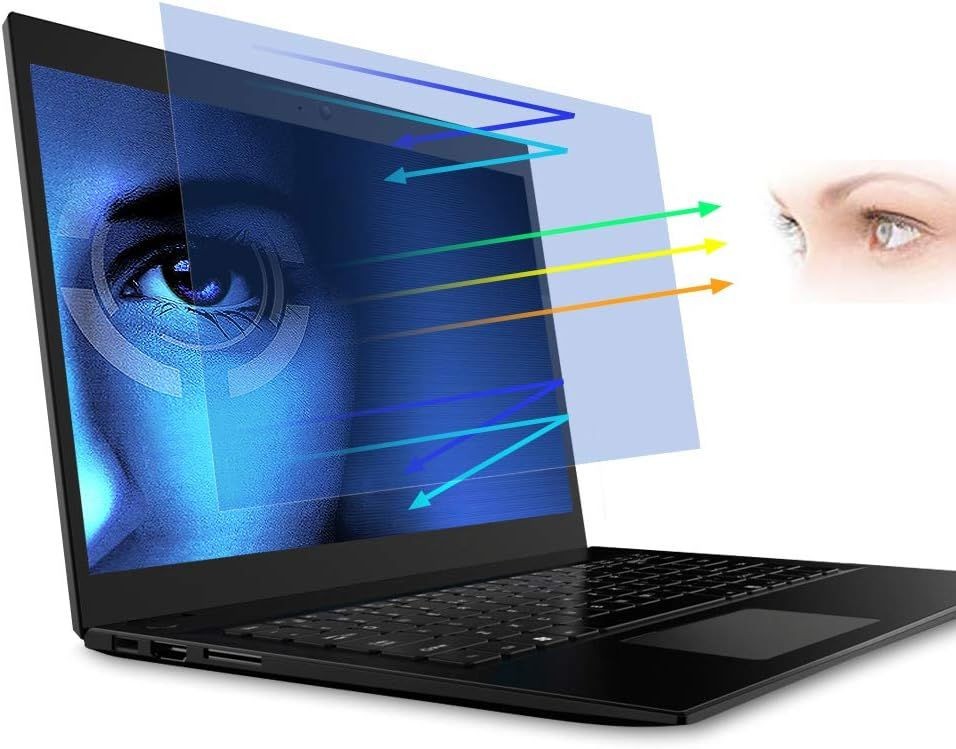 15.6" Laptop Screen Protector Eye Protection Anti Glare Anti Blue Light Compatib