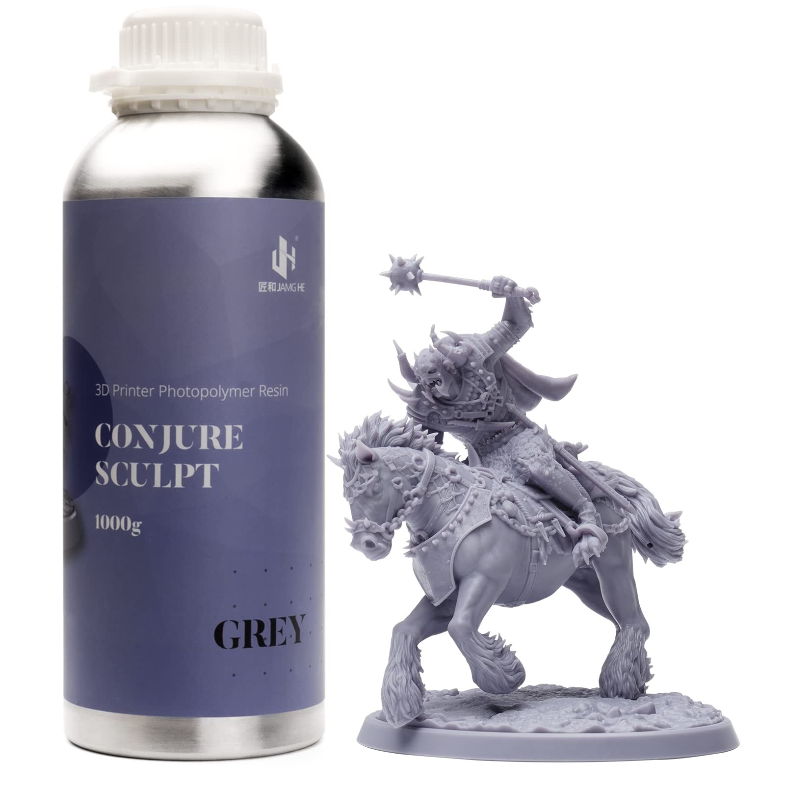 Conjure Sculpt Resin Grey 1kg for 3D Printer - High Precision Resin