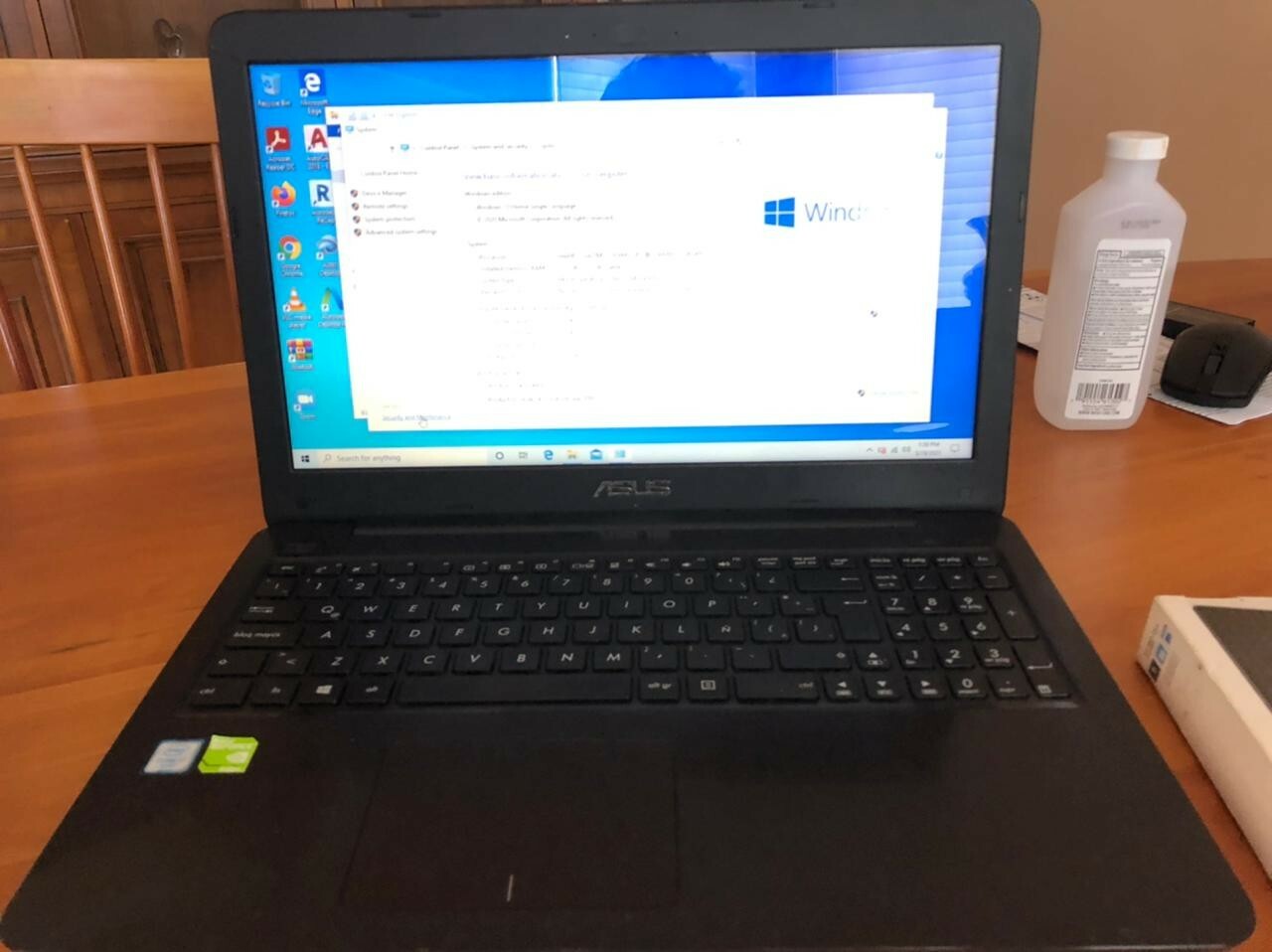 15.5" Asus Laptop with 12GB Ram +512 GB SSD - Model x556u