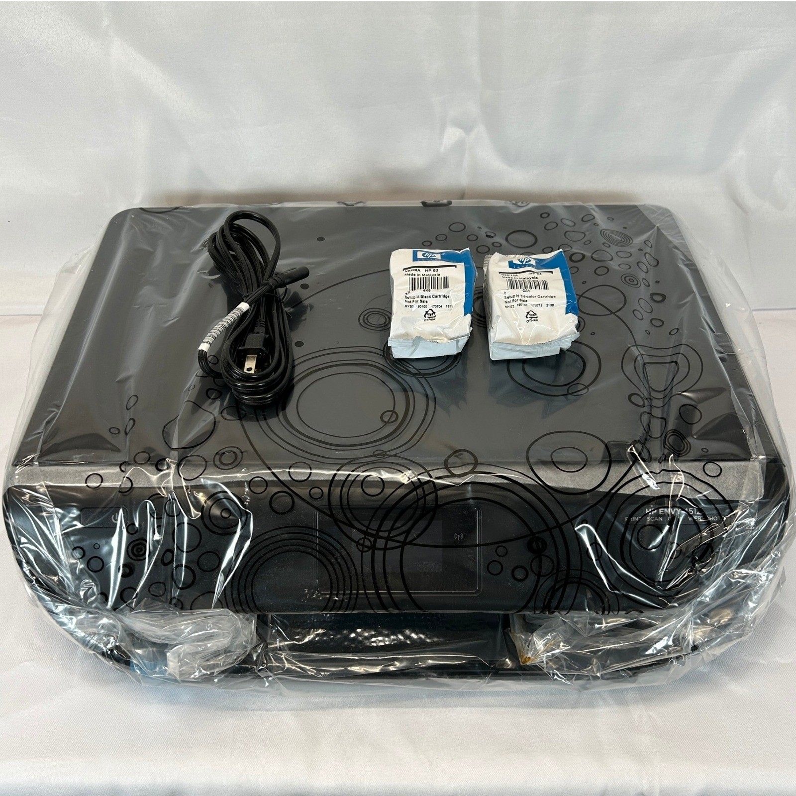 HP ENVY 4512 All-in-One Wireless Color Inkjet Printer Scan Copy Web New No Box