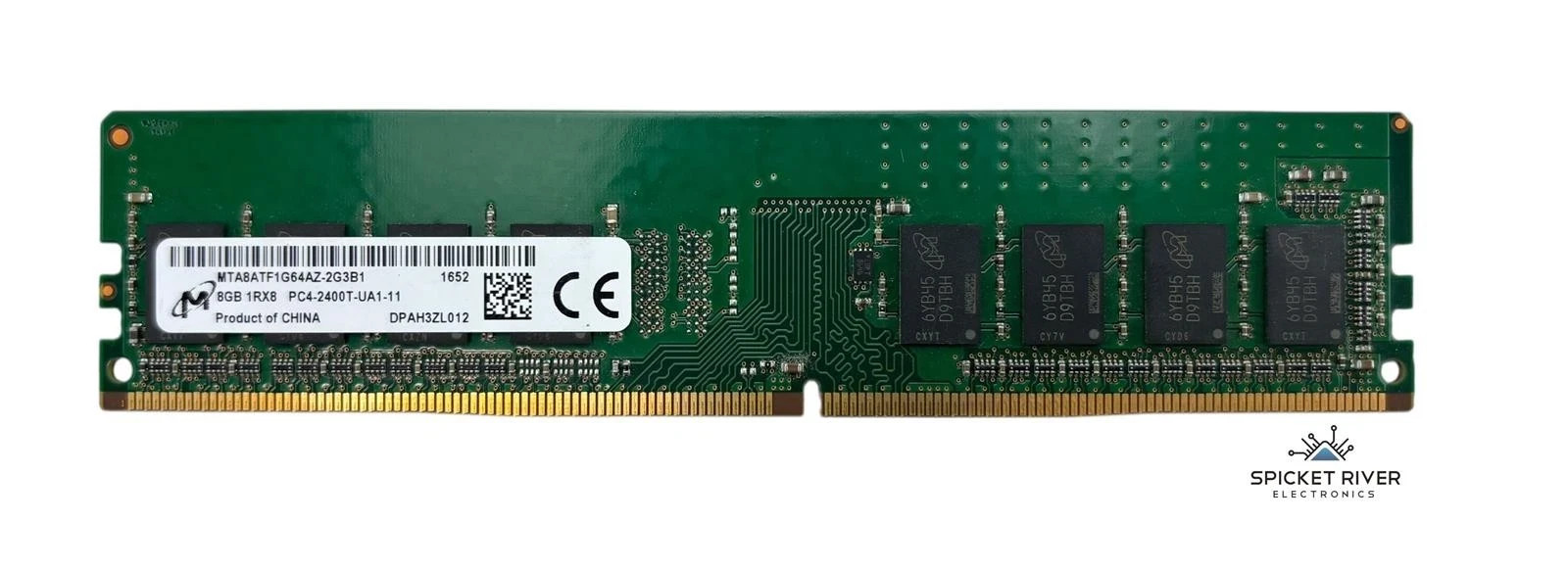 Micron MTA8ATF1G64AZ-2G3B1 8GB 1Rx8 PC4-2400T DDR4 Desktop Memory RAM