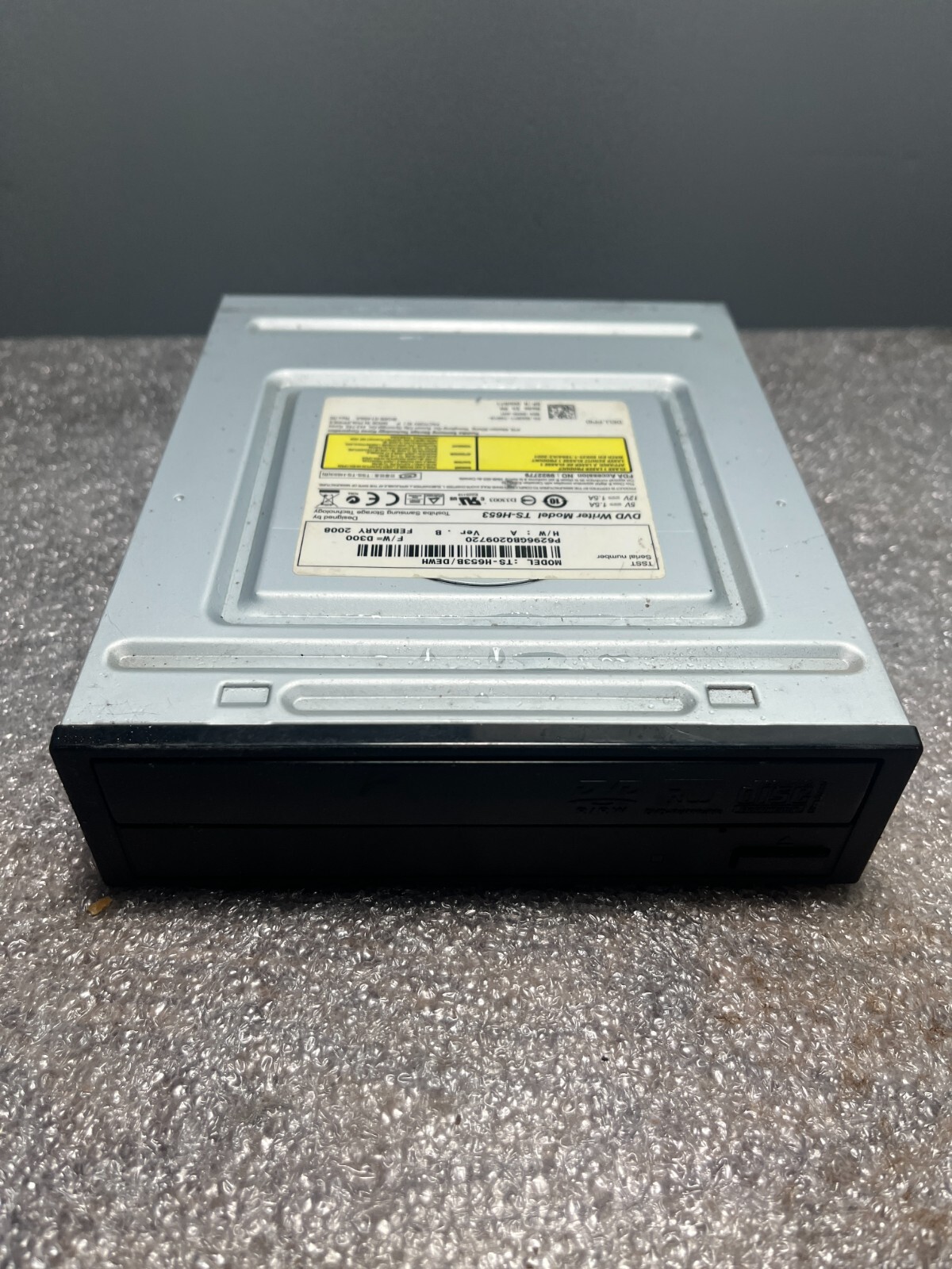HP DVD Writer Model TS-H653B / DEWH Lightscribe