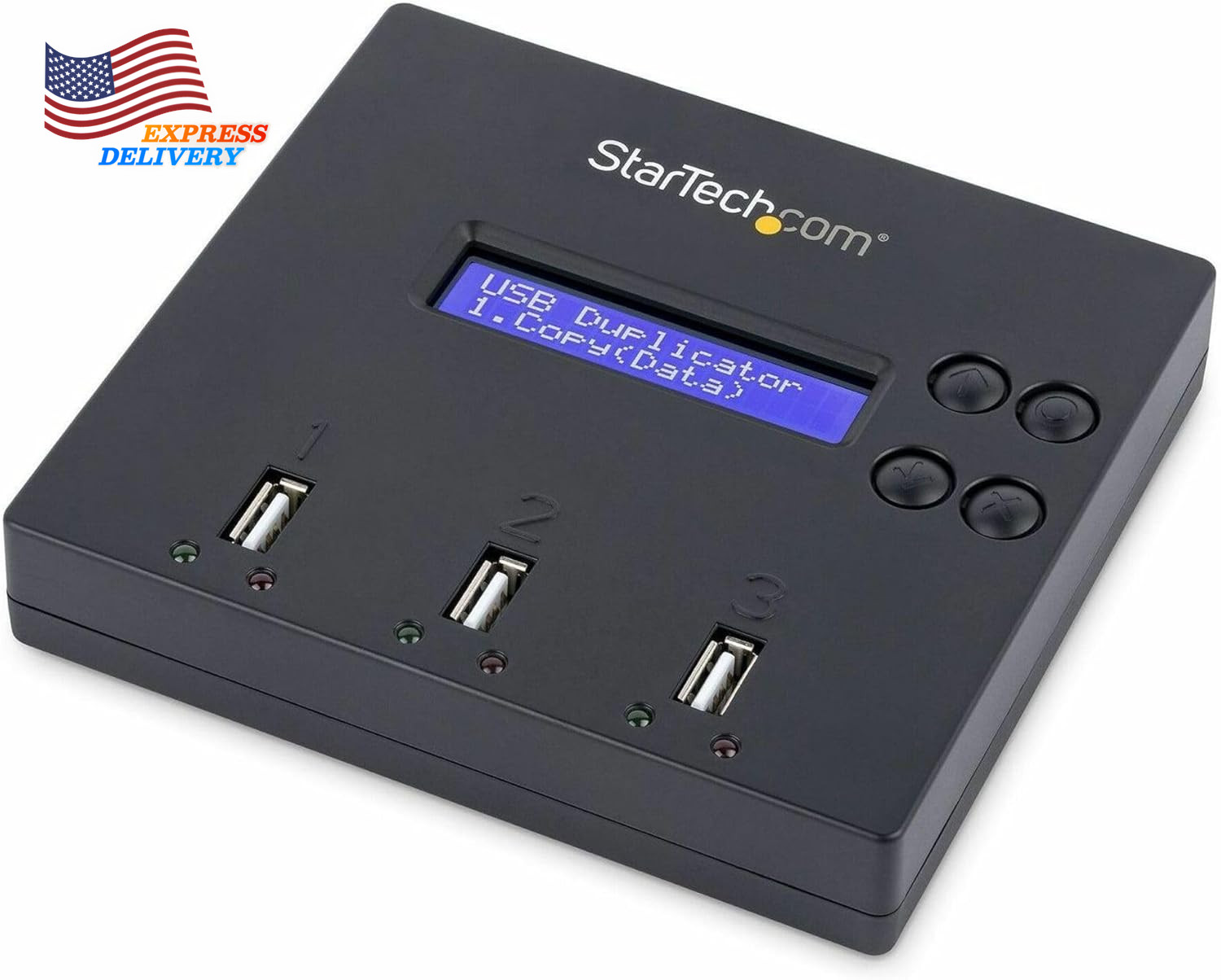 Standalone 1 to 2 USB Flash Drive Duplicator Cloner Eraser Multiple USB Thumb