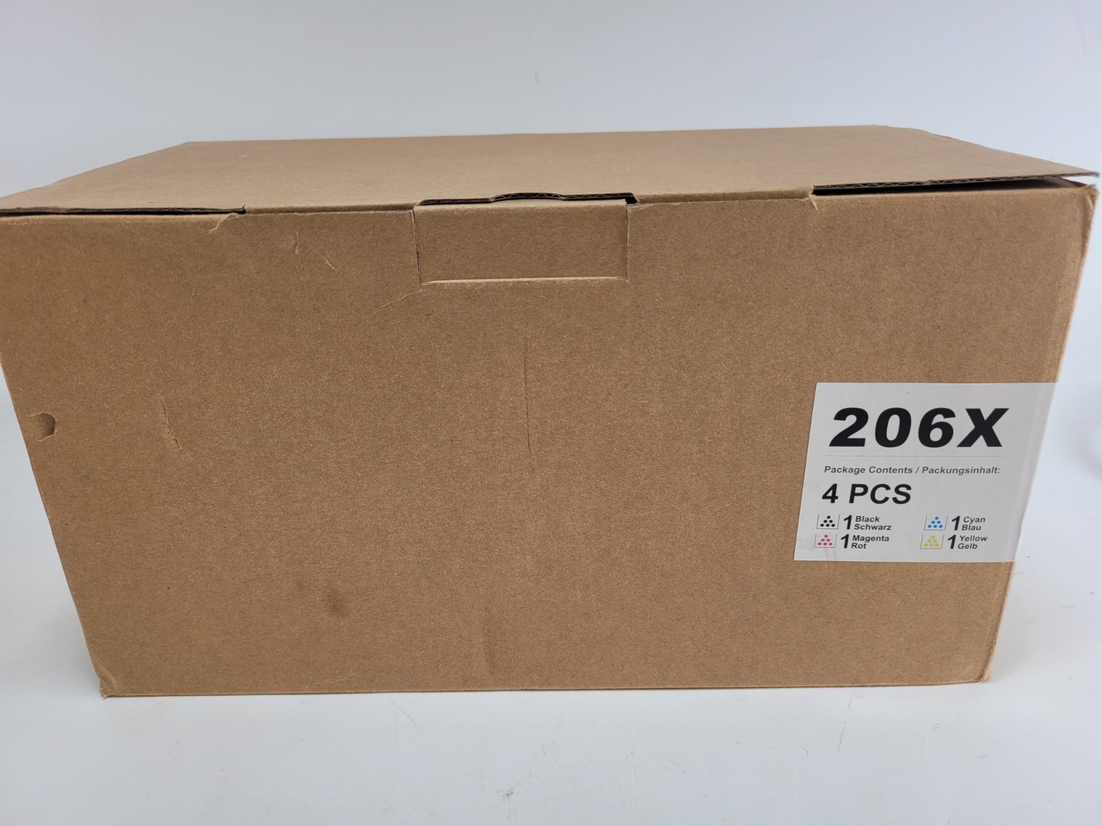 E-Z Ink Compatible 206X Toner Cartridges 4-Pack High Yield For HP M255dw M283fdw