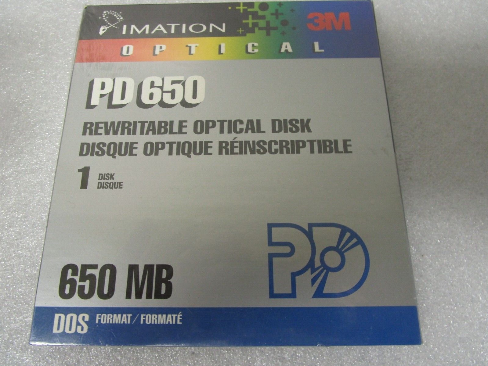 Lot of 13 IMATION 3M PD650 650 MB REWRITABLE OPTICAL DISC - Still Sealed