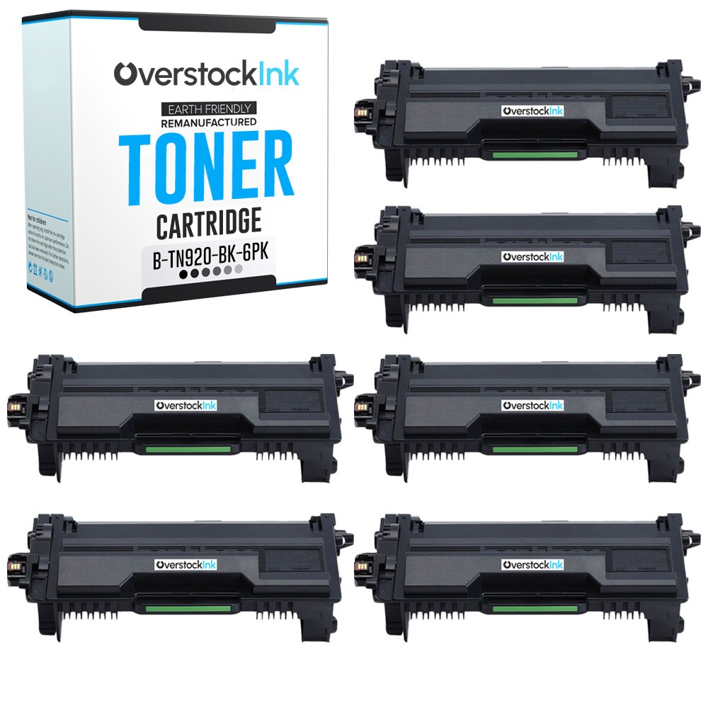 6PK Compatible OSI TN920 Printer Toner fits Brother DCP-L5510DN L5915DW L6810DW