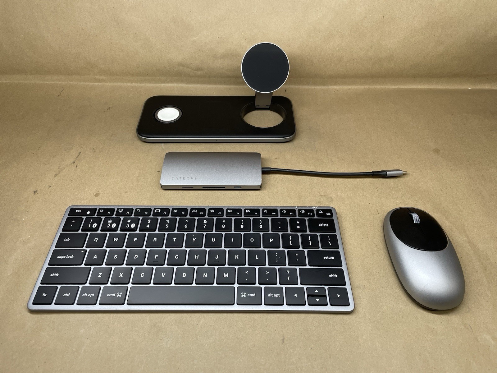 Satechi Slim X1 Keyboard, M1 Mouse, Qi2 Trio Pad & USB-C Hub Bundle - Tested