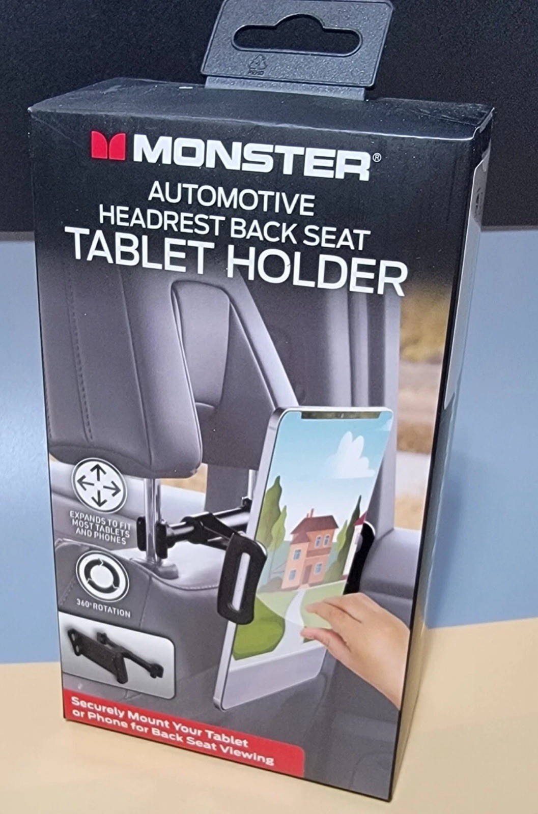 Brand NEW Monster Universal / Backseat /Headrest / Tablet Mount / New In Box
