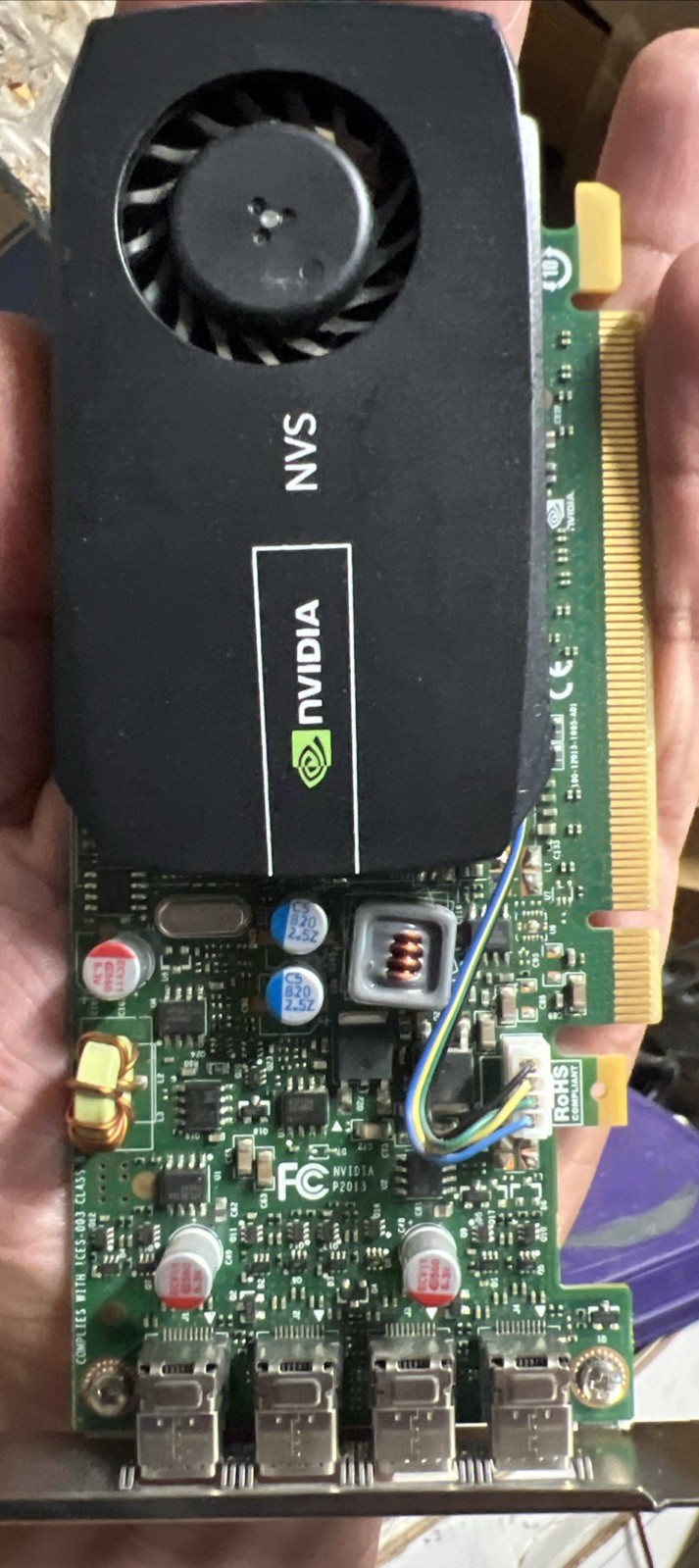 PNY Nvidia Quadro NVS 510 2GB GDDR3 PCI Express x16 Desktop Video Card