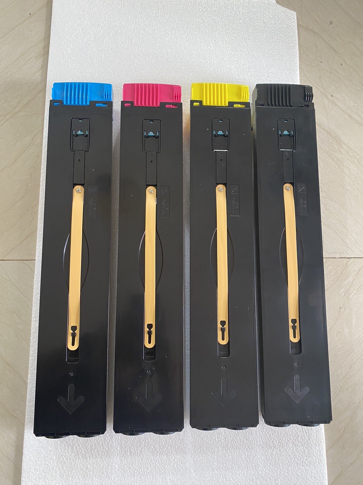 4Pk Color Toner Cartridge for use in Xerox DC250 7665  Docucolor 240 DC242 DC260